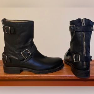 FRYE HARNESS MOTO BOOTS SIZE 8